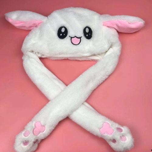 网红兔子帽,萌动潮流，温暖冬日时尚新宠